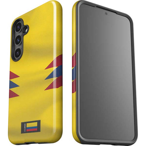 Colombia Soccer Flag Galaxy S25 Plus Impact Case