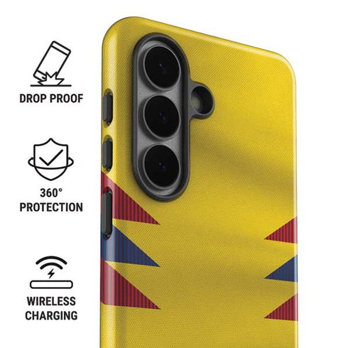 Colombia Soccer Flag Galaxy S26 Impact Case