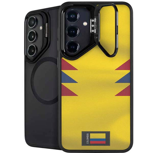 Colombia Soccer Flag Galaxy S26 Plus Kickstand Case
