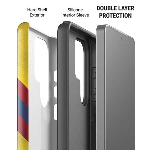 Colombia Soccer Flag Galaxy S26 Ultra Impact Case