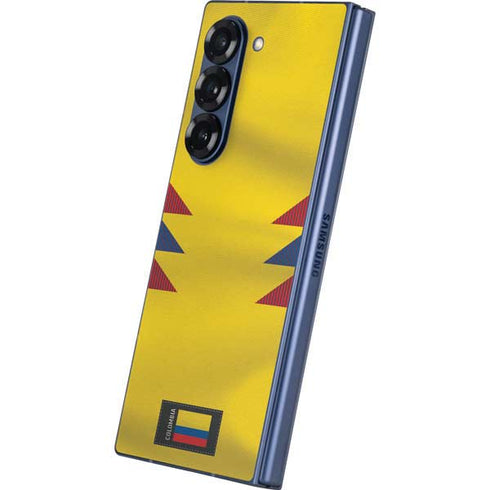 Colombia Soccer Flag Galaxy Z Fold6 Skin