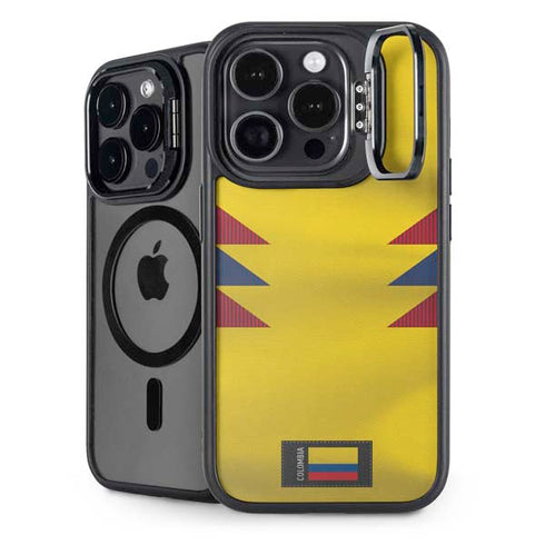 Colombia Soccer Flag iPhone 13 Pro Max Kickstand Case