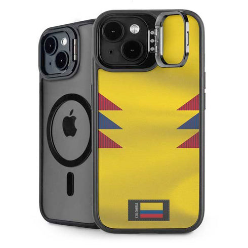 Colombia Soccer Flag iPhone 14 Plus Kickstand Case