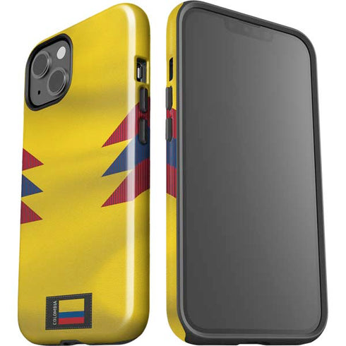 Colombia Soccer Flag iPhone 15 Impact Case