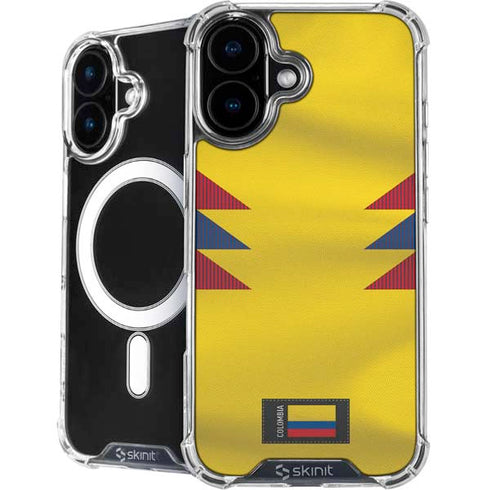 Colombia Soccer Flag iPhone 16 MagSafe Case