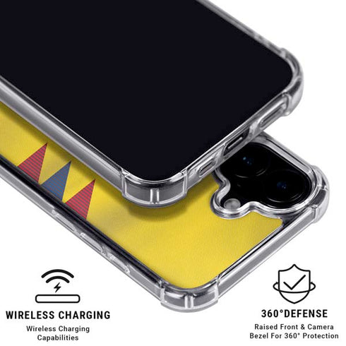 Colombia Soccer Flag iPhone 16 MagSafe Case