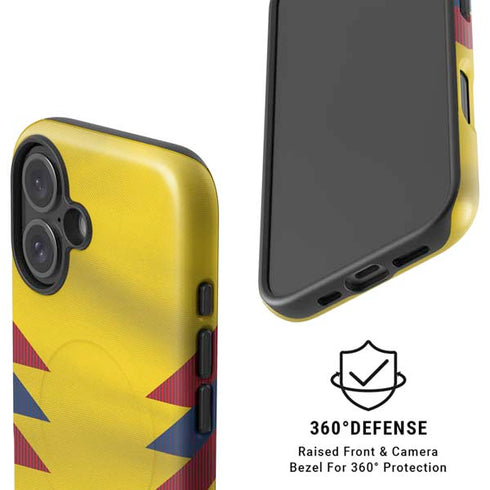 Colombia Soccer Flag iPhone 16 Magsafe Impact Case