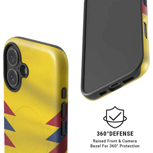 Colombia Soccer Flag iPhone 16 Plus Magsafe Impact Case
