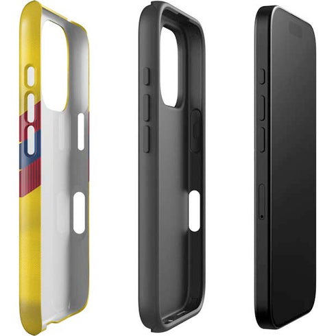 Colombia Soccer Flag iPhone 16 Pro Max Impact Case