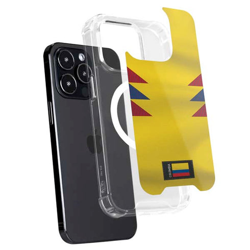 Colombia Soccer Flag iPhone 16 Pro Max MagSafe Case