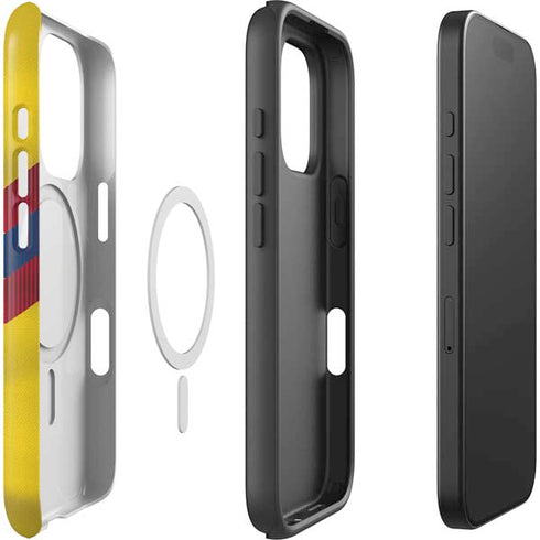 Colombia Soccer Flag iPhone 16 Pro Max Magsafe Impact Case