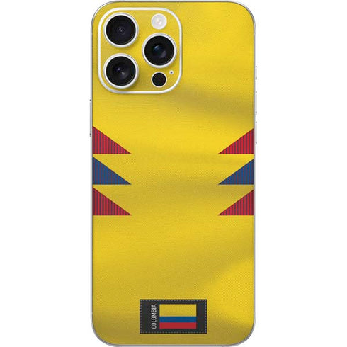 Colombia Soccer Flag iPhone 16 Pro Max Skin