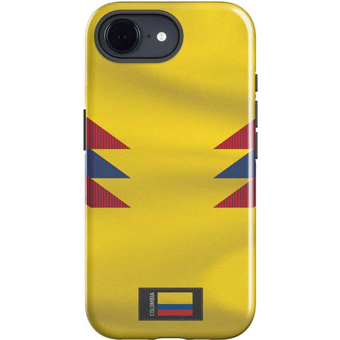 Colombia Soccer Flag iPhone 16e Impact Case