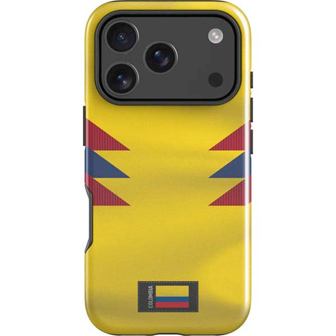 Colombia Soccer Flag iPhone 18 Pro Impact Case