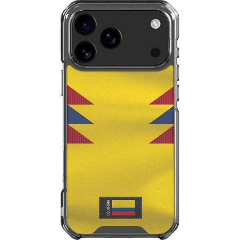Colombia Soccer Flag iPhone 18 Pro Max Clear Case