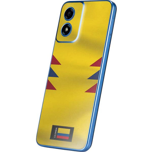 Colombia Soccer Flag Moto G Play 4G (2024) Skin