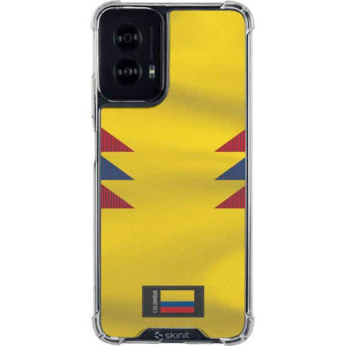 Colombia Soccer Flag Moto G Power 5G (2024) Clear Case