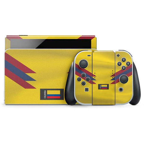 Colombia Soccer Flag Nintendo Skins
