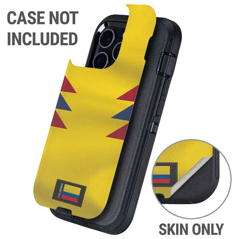 Colombia Soccer Flag Otterbox Defender iPhone Skin