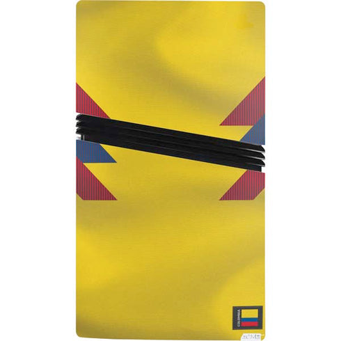 Colombia Soccer Flag PS5 Pro Console Skin