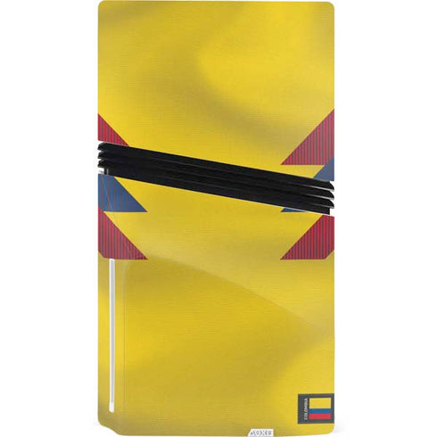 Colombia Soccer Flag PS5 Pro Disk Bundle Skin