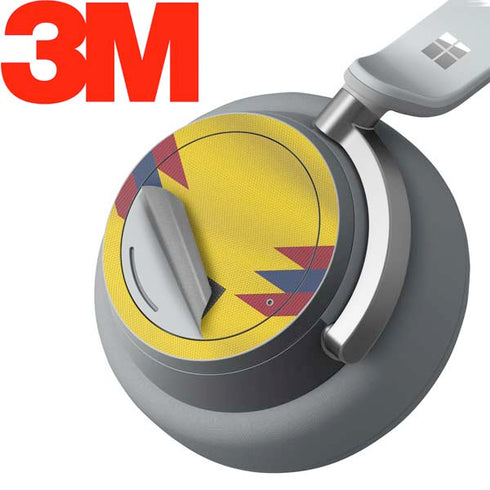 Colombia Soccer Flag Surface Headphones Skin