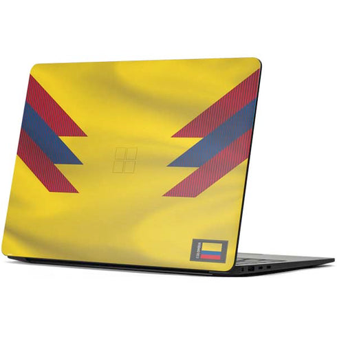 Colombia Soccer Flag Surface Laptop 7 15in Skin