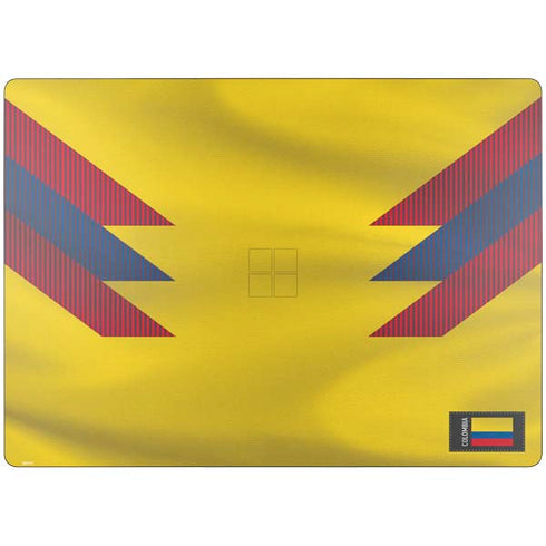Colombia Soccer Flag Surface Laptop 7 15in Skin