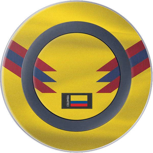 Colombia Soccer Flag Wireless Charger Skin