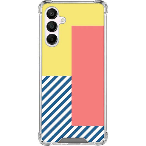 Color Blocks Galaxy A16 5G Clear Case