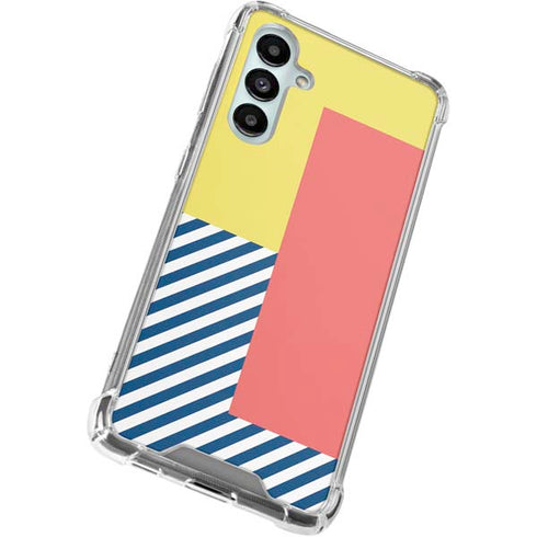 Color Blocks Galaxy A16 5G Clear Case