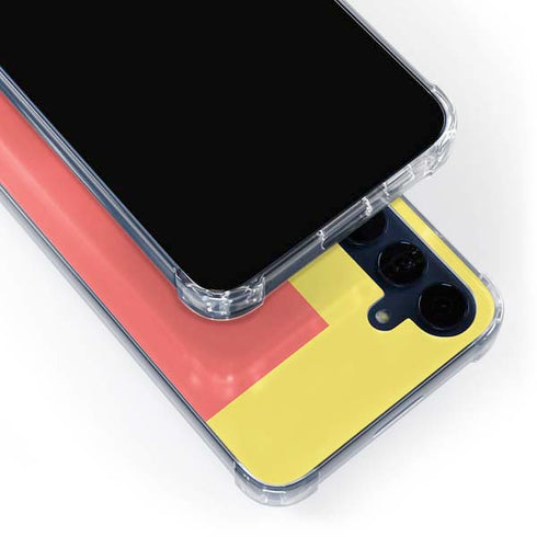 Color Blocks Galaxy A55 5G Clear Case