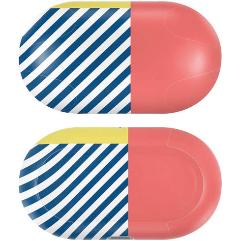 Color Blocks Galaxy Buds Plus Skin