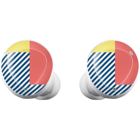Color Blocks Galaxy Buds Plus Skin