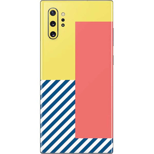 Color Blocks Galaxy Note 10 Plus Skin