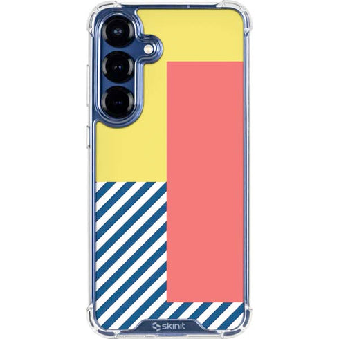 Color Blocks Galaxy S25 Plus Clear Case