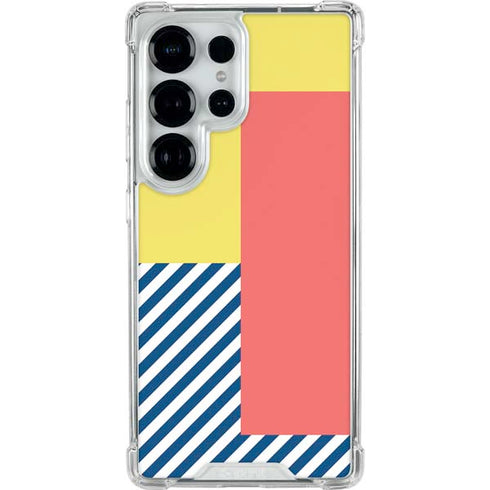 Color Blocks Galaxy S25 Ultra Clear Case