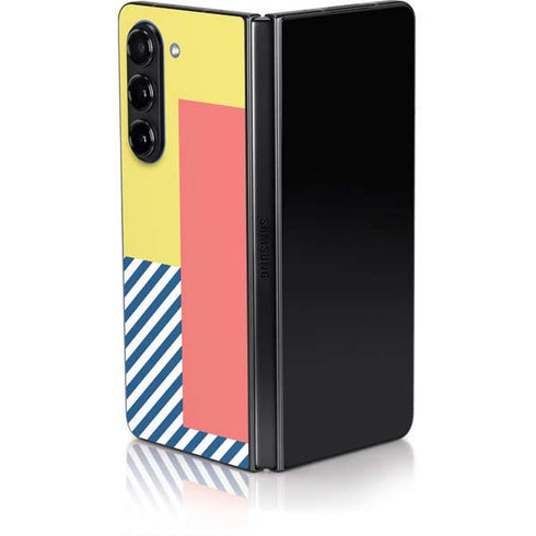 Color Blocks Galaxy Z Fold5 5G Skin