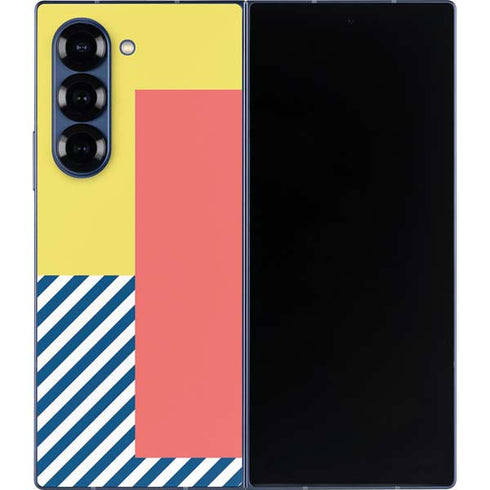 Color Blocks Galaxy Z Fold6 Skin