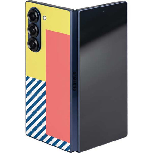 Color Blocks Galaxy Z Fold6 Skin