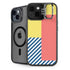 Color Blocks iPhone 15 Kickstand Case