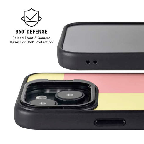 Color Blocks iPhone 15 Kickstand Case