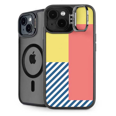 Color Blocks iPhone 15 Plus Kickstand Case