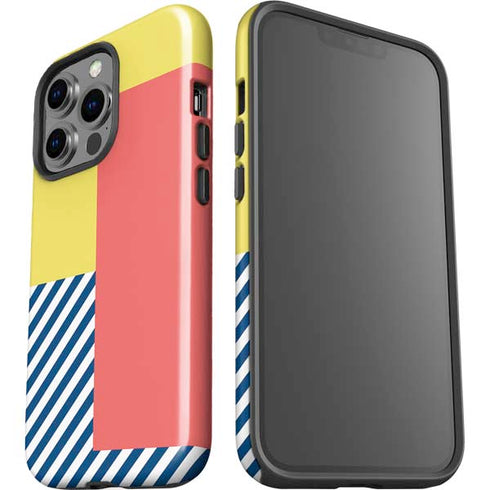 Color Blocks iPhone 15 Pro Impact Case