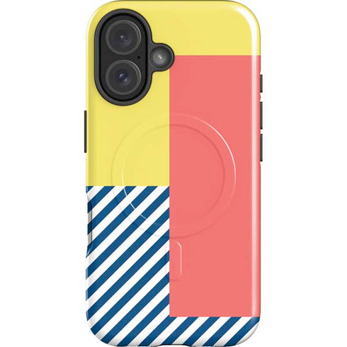 Color Blocks iPhone 16 Magsafe Impact Case
