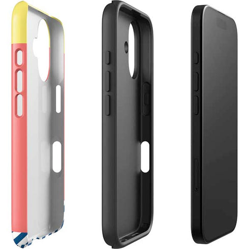 Color Blocks iPhone 16 Plus Impact Case
