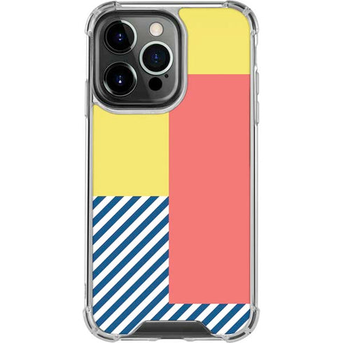 Color Blocks iPhone 16 Pro Clear Case