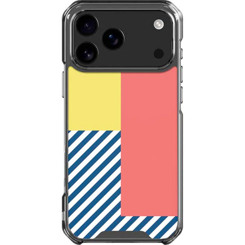 Color Blocks iPhone 18 Pro Max Clear Case