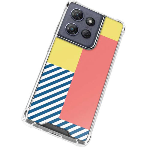 Color Blocks Moto G 5G (2025) Clear Case