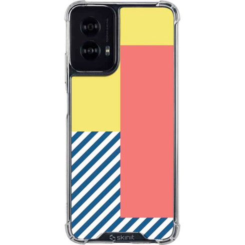 Color Blocks Moto G Power 5G (2024) Clear Case